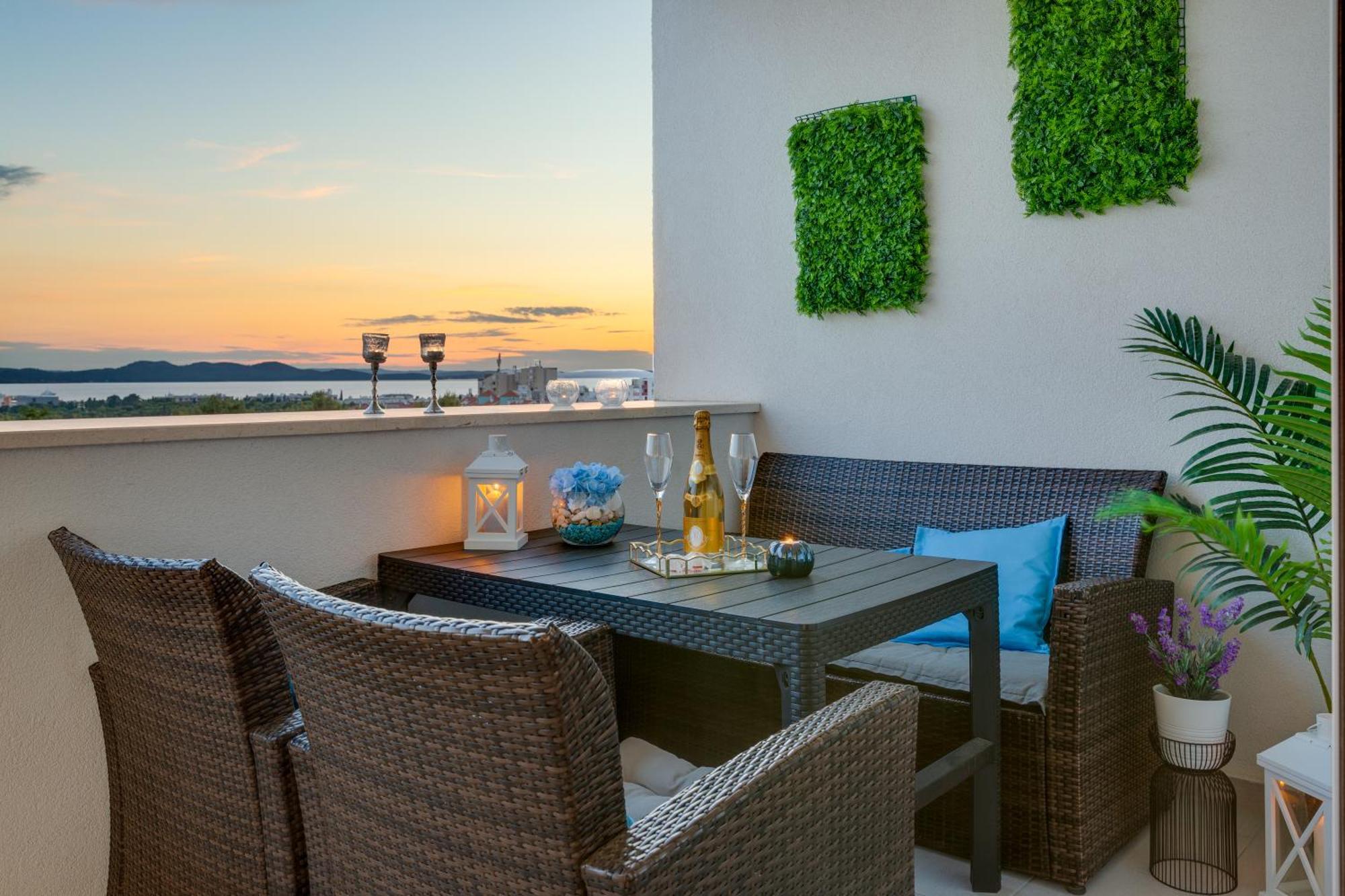 Stella Maris 2bdr, Balcony, Sea View, Garage, Bbq Apartman *