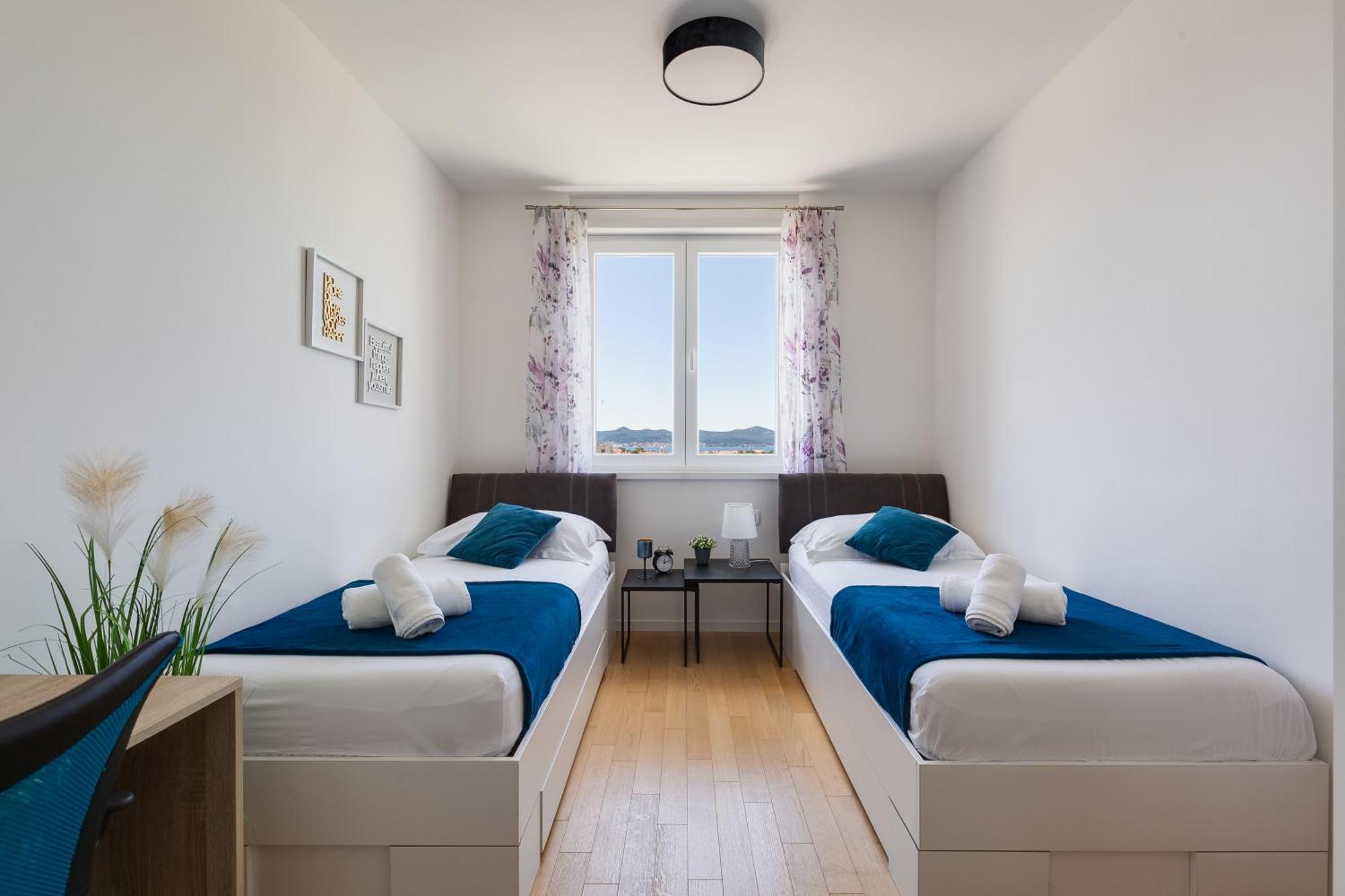 Stella Maris 2bdr, Balcony, Sea View, Garage, Bbq *